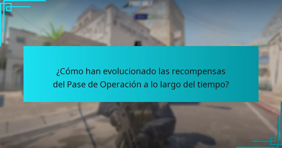 ¿Qué recompensas se han ofrecido en Pases de Operación anteriores?