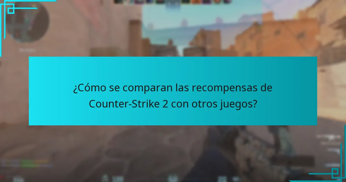 ¿Cómo se comparan las recompensas con las operaciones anteriores de Counter-Strike?