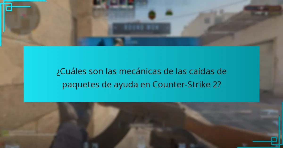 ¿Cómo se comparan las mecánicas de los paquetes de ayuda con versiones anteriores de Counter-Strike?