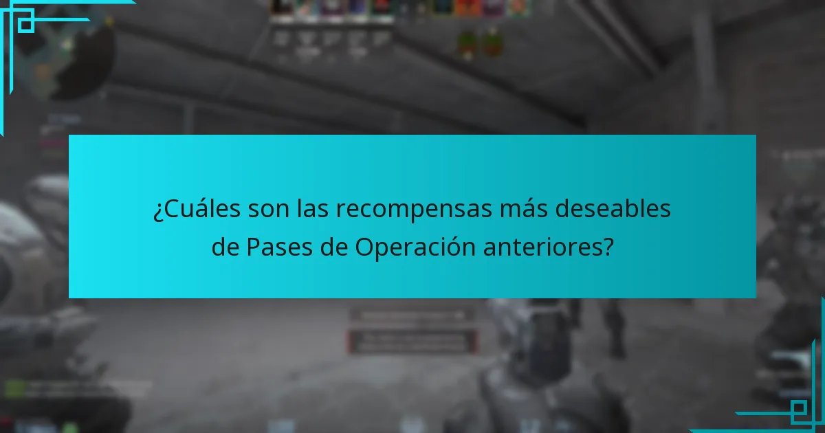 ¿Cómo han evolucionado las recompensas del Pase de Operación a lo largo del tiempo?