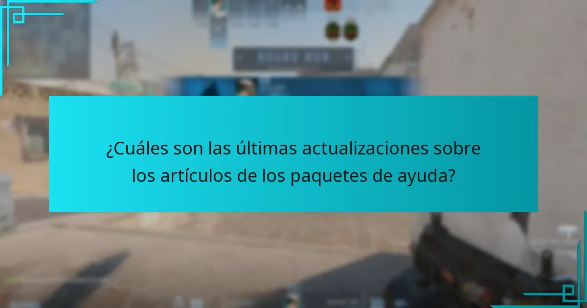 ¿Cómo pueden los jugadores utilizar eficazmente los artículos de los paquetes de ayuda?