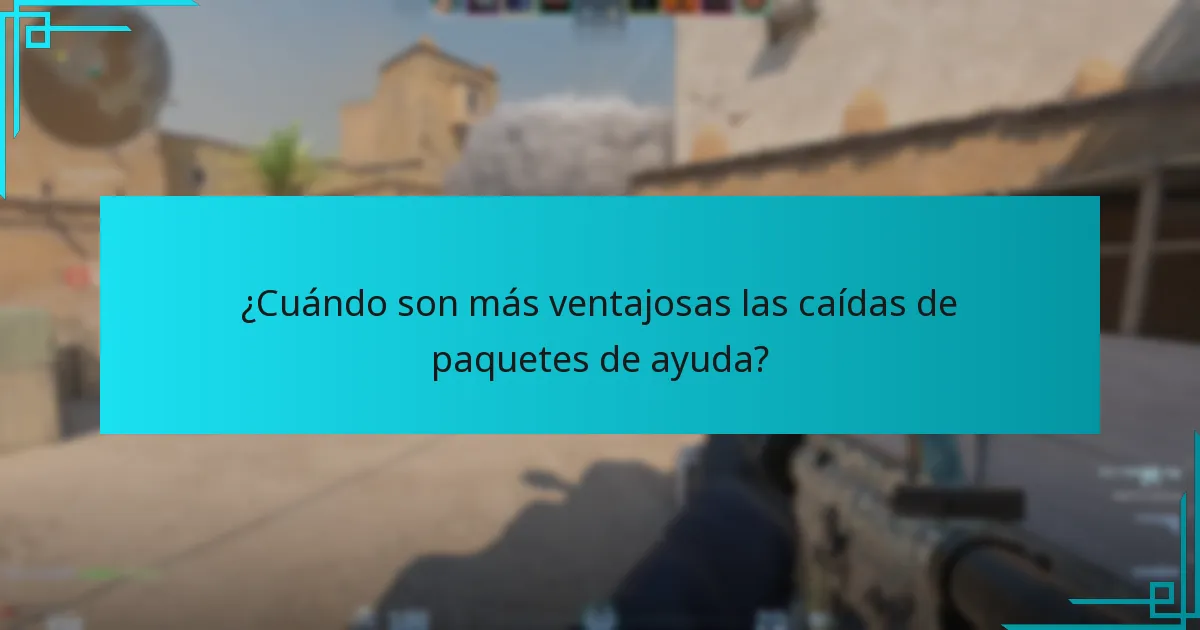 ¿Qué estrategias maximizan los beneficios de los paquetes de ayuda?