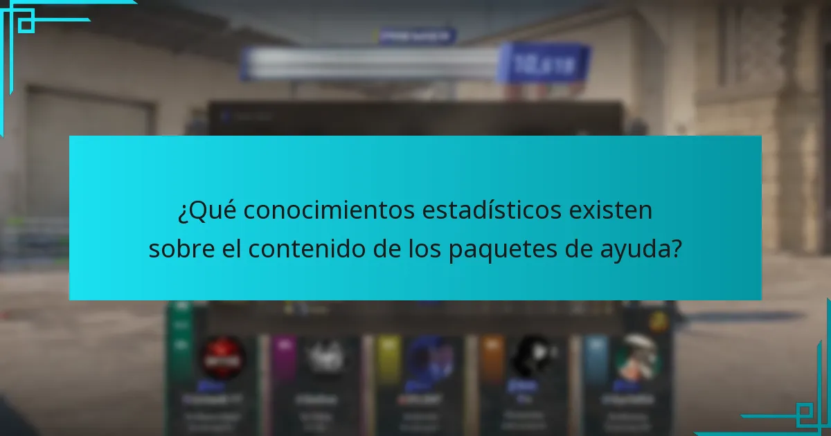 ¿Qué conocimientos y mejores prácticas de la comunidad existen para los paquetes de ayuda?